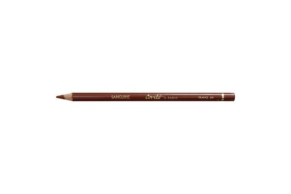 Sketching pencil sanguine, round